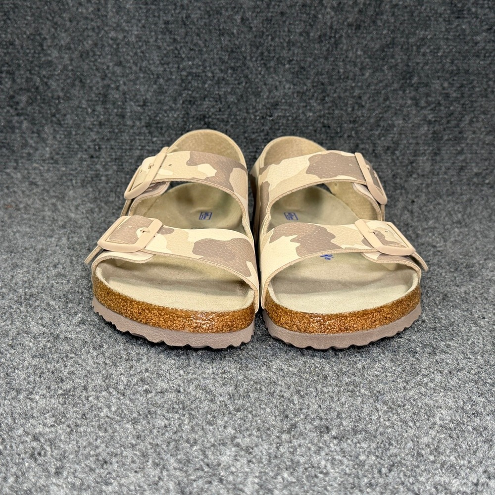 Birkenstock Milano Sandals Mens 9 Desert Soil Grey Taupe Camouflage Soft Footbed - Picture 2 of 11